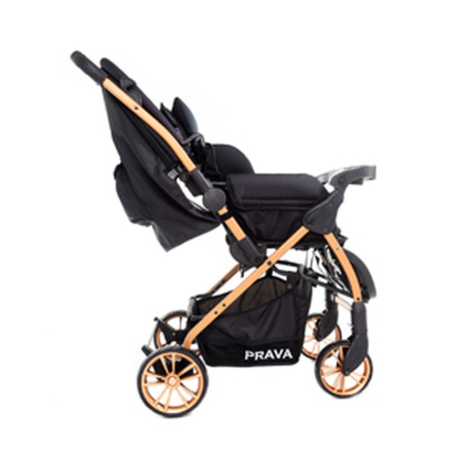 PRAVA P11 Dream Plus Tablalı Gold Siyah Bebek Arabası